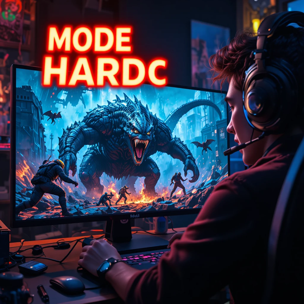 Mode Hardcore yang Bikin Jantung Deg-degan di Game 2025