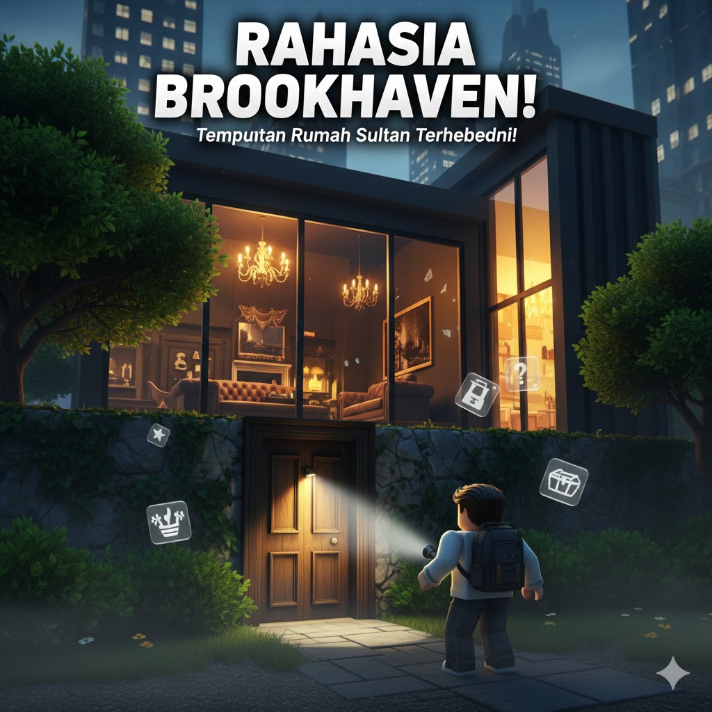 Brookhaven RP Rahasia Rumah Sultan: Lokasi Tersembunyi!