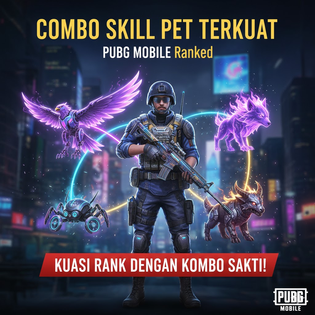 Combo Skill Pet Terkuat PUBG Mobile Ranked 2025 - Booyah Mudah!