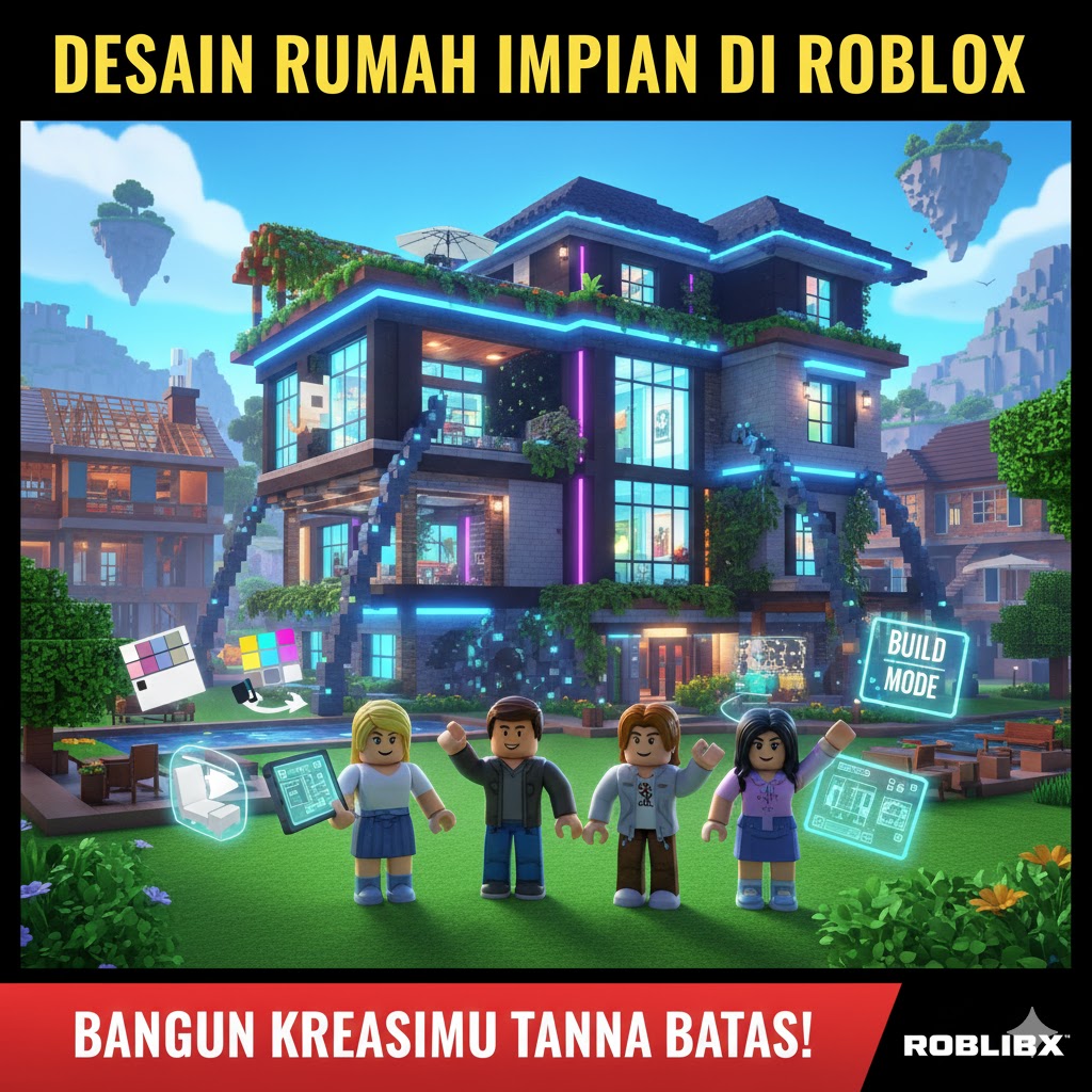 Desain Rumah Impian di Roblox