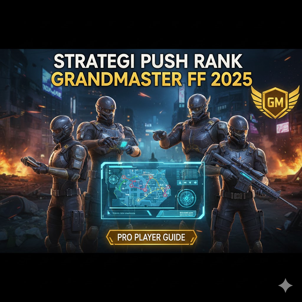 Strategi Push Rank Grandmaster FF 2025