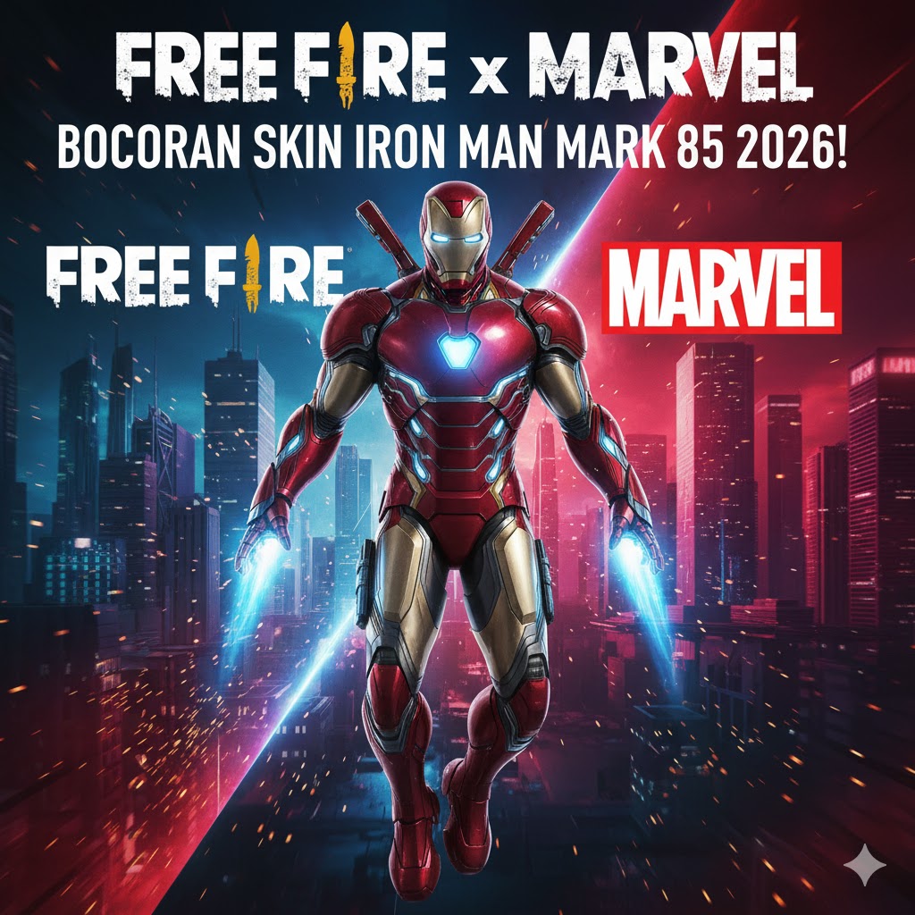 Free Fire x Marvel: Bocoran Skin Iron Man Mark 85 2026!