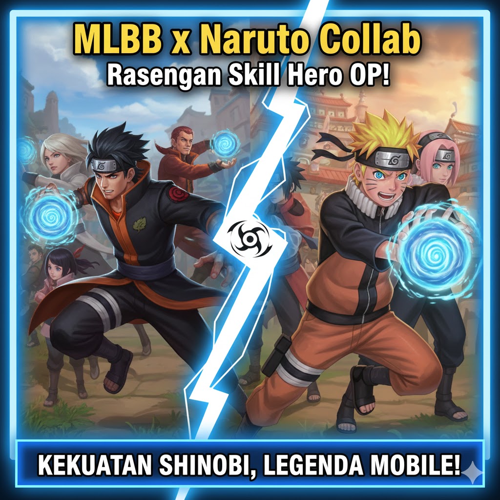 MLBB x Naruto Collab: Rasengan Skill Hero OP!