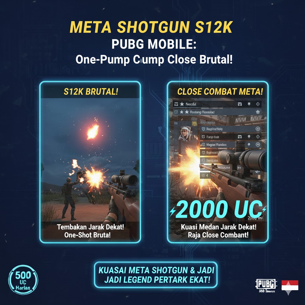 Meta Shotgun S12K PUBG Mobile: One-Pump Close Brutal!