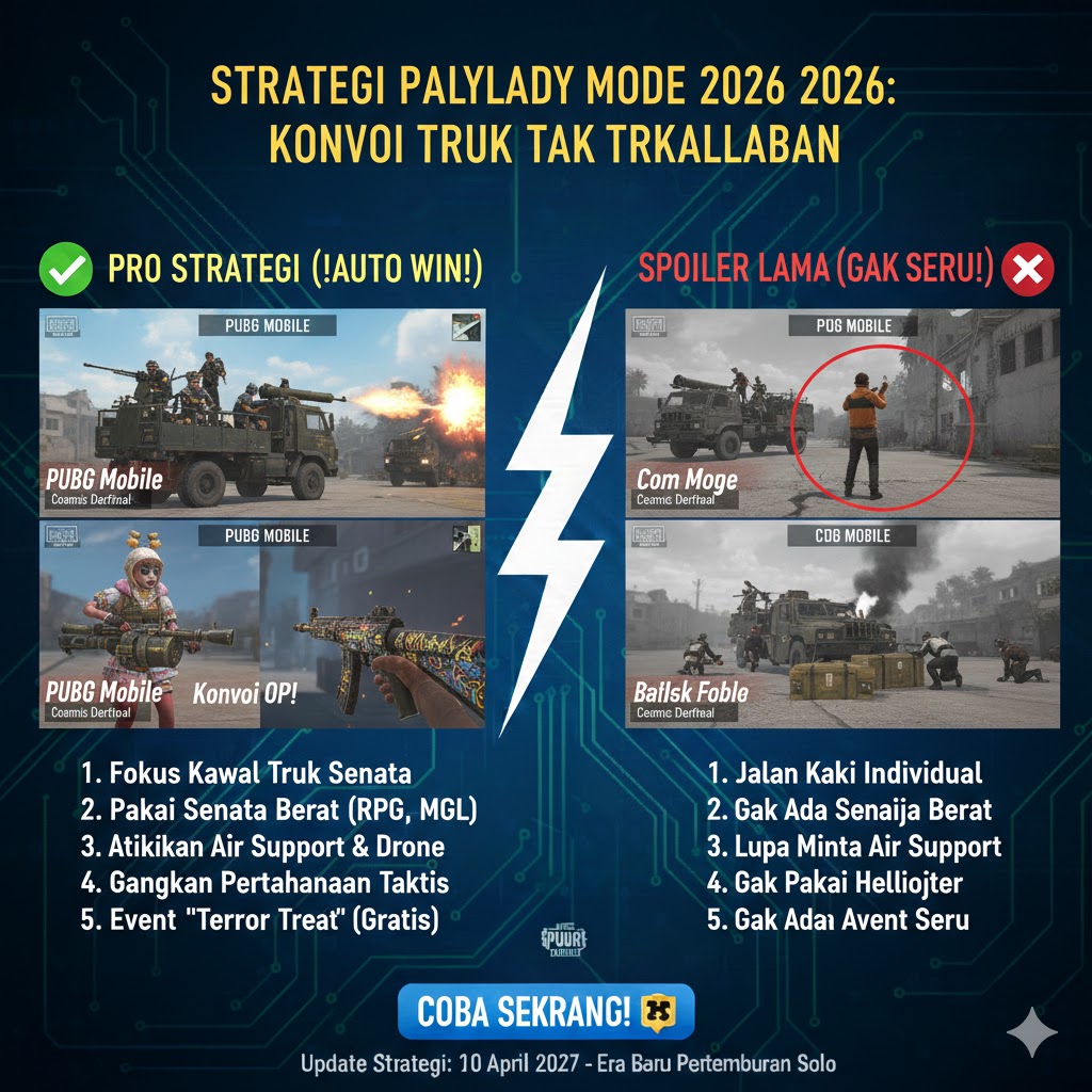 Strategi Payload Mode PUBG Mobile: Konvoi Truk Tak Terkalahkan!