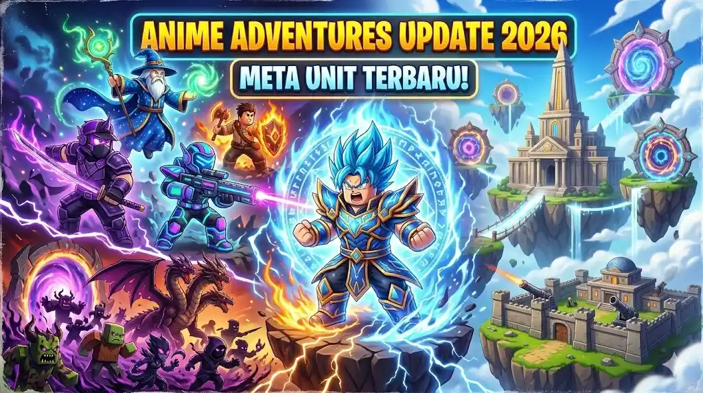 Roblox Anime Adventures Update – Unit Meta Terbaru