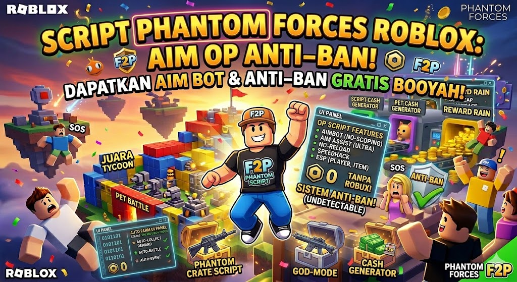 Script Phantom Forces Roblox: Aim OP Anti-Ban!