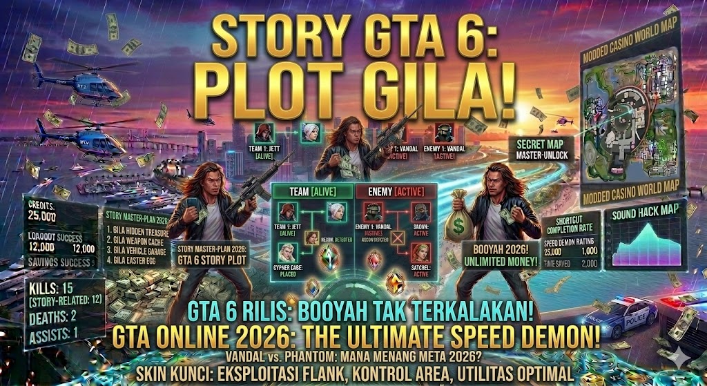 Story GTA 6: Plot Gila Jason 